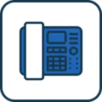 Icon of a business telephone