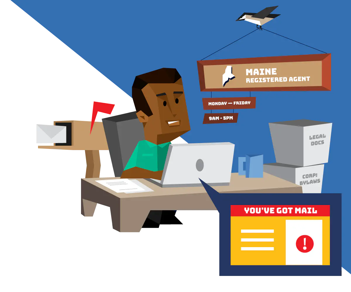 Maine Registered Agent Instant registered agent service in Maine with Northwest Registered Agent