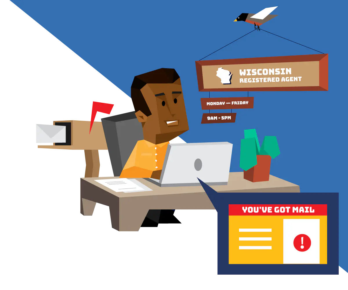 Wisconsin Registered Agent Instant registered agent service in Wisconsin with Northwest Registered Agent