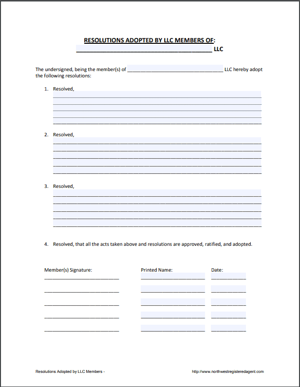 Llc Member Withdrawal Letter Sample from www.northwestregisteredagent.com